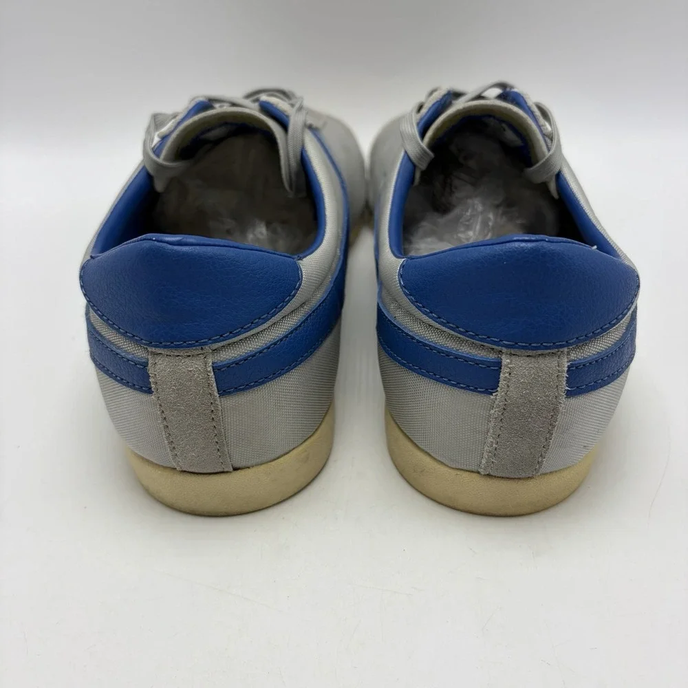 Gola Bullet Trainers Sneakers Mens Gray Nylon Blue Preppy Casual